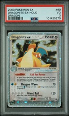 Dragonite EX - 90/97 - Rare Holo EX - PSA 3
